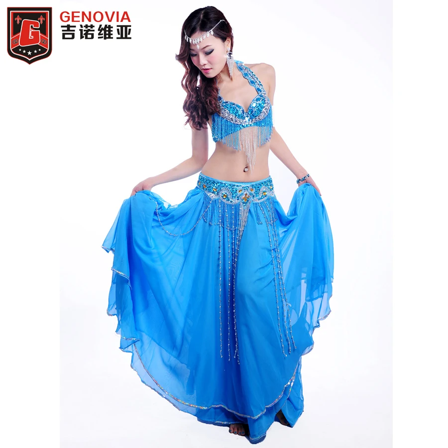 Size S-XL Belly Dance Costume Outfits 3 Pcs Bra&belt&skirt Belly Dancing Performance Costume 11 Colours
Size S-XL Belly Dance Costume Outfits 3 Pcs Bra&belt&skirt Belly Dancing Performance Costume 11 Colours