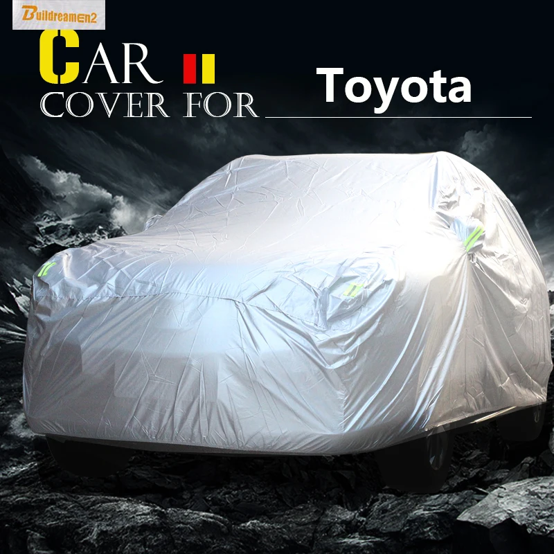 Buildreamen2 Car Cover Sun Rain Snow Protector Cover Waterproof For Toyota Corolla Highlander E'Z 4Runner FJ Cruiser Alphard
Buildreamen2 Car Cover Sun Rain Snow Protector Cover Waterproof For Toyota Corolla Highlander E'Z 4Runner FJ Cruiser Alphard