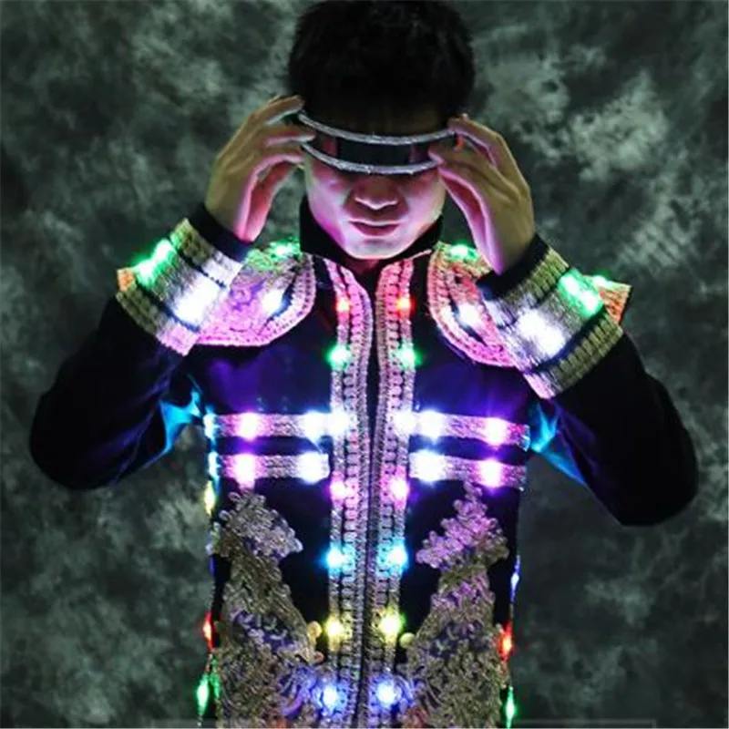 Colorful Led Luminous Growing Costume Dancing Singer Wear For Club Party Bar Halloween Christmas Masquerade Light Up Clothes
Colorful Led Luminous Growing Costume Dancing Singer Wear For Club Party Bar Halloween Christmas Masquerade Light Up Clothes