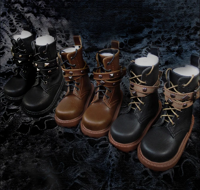 D01-P126 children handmade toy 1/3 1/4 Doll Accessories BJD/SD doll shoes Studded double buckle strap ankle boots 1pair
D01-P126 children handmade toy 1/3 1/4 Doll Accessories BJD/SD doll shoes Studded double buckle strap ankle boots 1pair