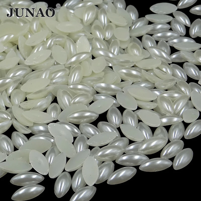 JUNAO 7*15 мм 500 шт. белые жемчужные бусины с плоской задней частью, полупластиковые жемчужные бусины для скрапбукинга, конский глаз, стразы для одежды, ювелирные изделия, одежда
JUNAO 7*15 мм 500 шт. белые жемчужные бусины с плоской задней частью, полупластиковые жемчужные бусины для скрапбукинга, конский глаз, стразы для одежды, ювелирные изделия, одежда