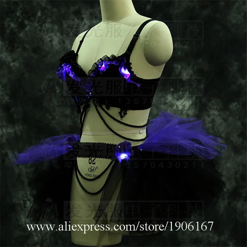 2018LED Luminous Sexy Lady Stage Performance Clothes Flashing Light Up Ballroom Costume Party Evening Event Dance Wear Clothing
2018LED Luminous Sexy Lady Stage Performance Clothes Flashing Light Up Ballroom Costume Party Evening Event Dance Wear Clothing