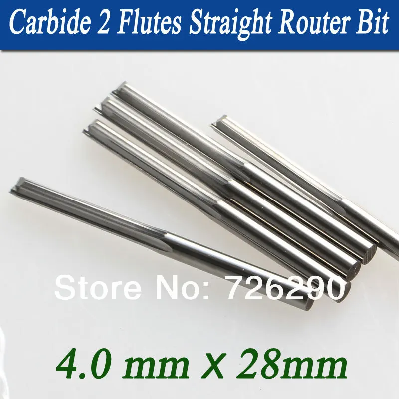 5pcs 4.0*28mm 2 Flute Straight Milling Cutters End Mill Cutter Tools For Woodworking
5pcs 4.0*28mm 2 Flute Straight Milling Cutters End Mill Cutter Tools For Woodworking