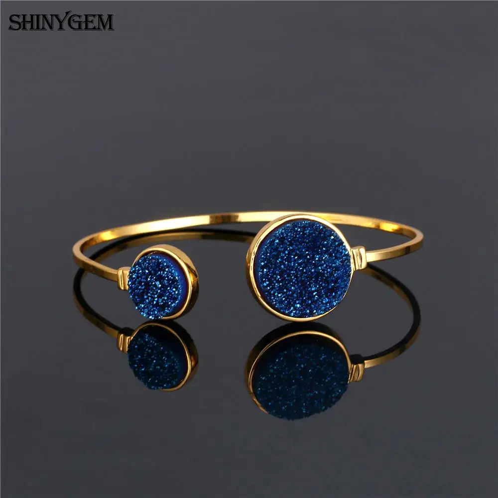 trendy asymmetric round natural sparkling crystal gem stone gold plating open cuff bangles for women girls gift bracelets
trendy asymmetric round natural sparkling crystal gem stone gold plating open cuff bangles for women girls gift bracelets