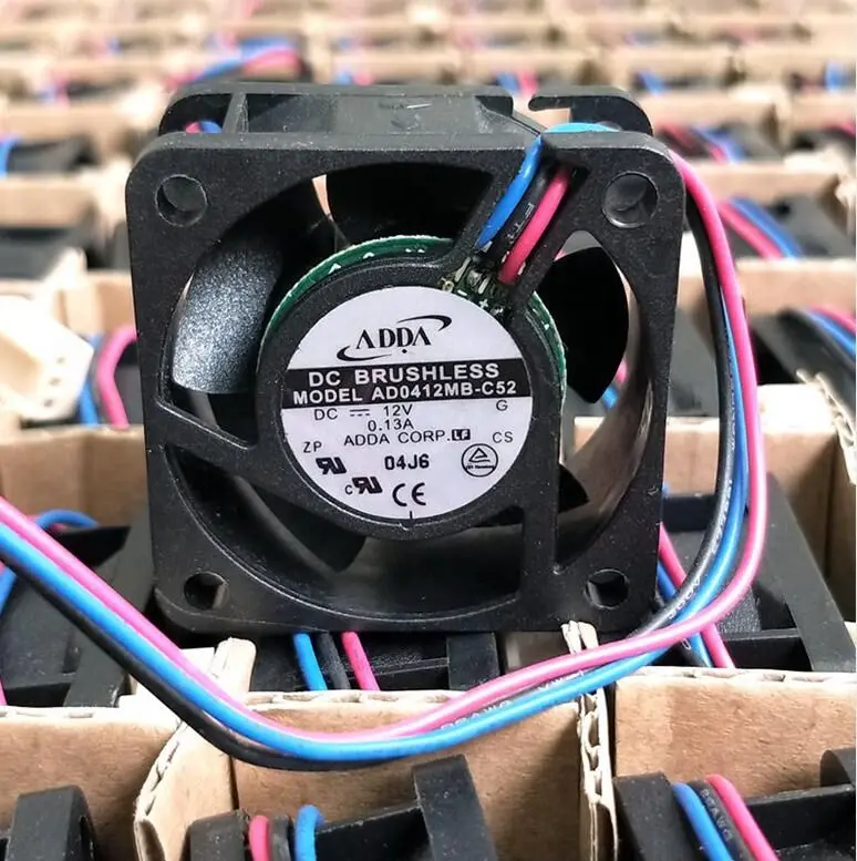 Brand new FOR ADDA AD0412MB-C52 4020 40*40*20mm DC12V 0.13A 1U axial cooling fan 8100rpm 9.1CFM
Brand new FOR ADDA AD0412MB-C52 4020 40*40*20mm DC12V 0.13A 1U axial cooling fan 8100rpm 9.1CFM