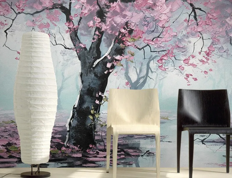 Custom Romantic tree oil painting 3d mural paintings papel de parede,hotel restaurant living room TV wall bedroom silk wallpaper
Custom Romantic tree oil painting 3d mural paintings papel de parede,hotel restaurant living room TV wall bedroom silk wallpaper