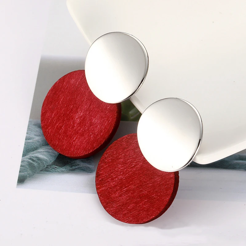 LOVBEAFAS Statement Earrings 2026 Fashion Metal Wooden Earrings For Women Gold Silver Color Jewelry Ethnic Vintage Drop Earrings
LOVBEAFAS Statement Earrings 2026 Fashion Metal Wooden Earrings For Women Gold Silver Color Jewelry Ethnic Vintage Drop Earrings