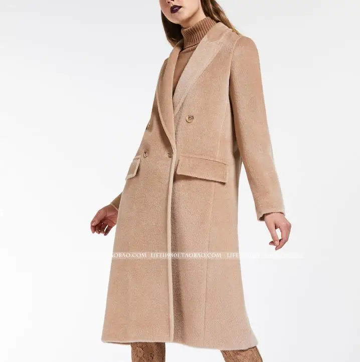 Autumn Winter Elegant Women Woolen Coat Fashion Casual loose Double Breasted Wool Coats and Jackets
Autumn Winter Elegant Women Woolen Coat Fashion Casual loose Double Breasted Wool Coats and Jackets
