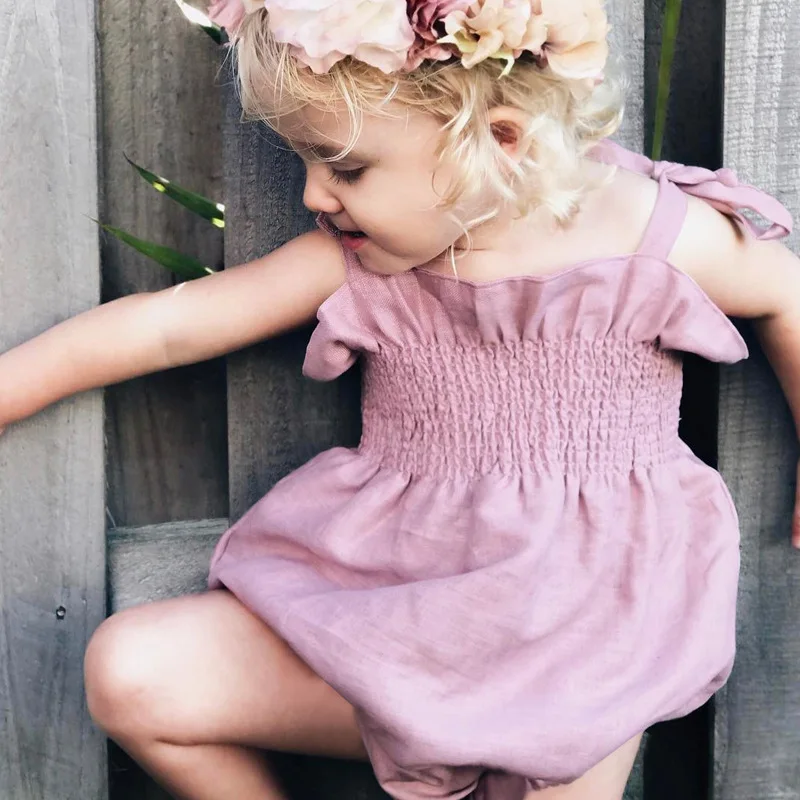 Infant Baby Girl Cotton Romper Kids Baby Girl Pure Color One-pieces Romper Sleeveless Jumpsuit Sunsuit Outfits
Infant Baby Girl Cotton Romper Kids Baby Girl Pure Color One-pieces Romper Sleeveless Jumpsuit Sunsuit Outfits