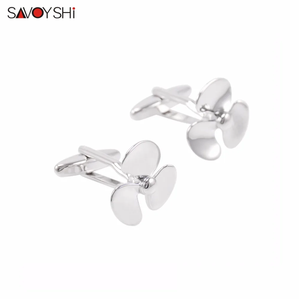 SAVOYSHI Fan Blade Cufflinks For Mens Shirt Brand High Quality Propeller Cuff link Grooms Wedding Jewelry
SAVOYSHI Fan Blade Cufflinks For Mens Shirt Brand High Quality Propeller Cuff link Grooms Wedding Jewelry