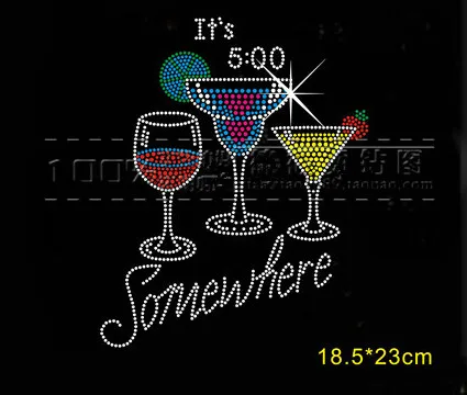 2pc/lot Wine glass cup sticker iron on design rhinestone applique patch hot fix rhinestone motif for shirt
2pc/lot Wine glass cup sticker iron on design rhinestone applique patch hot fix rhinestone motif for shirt