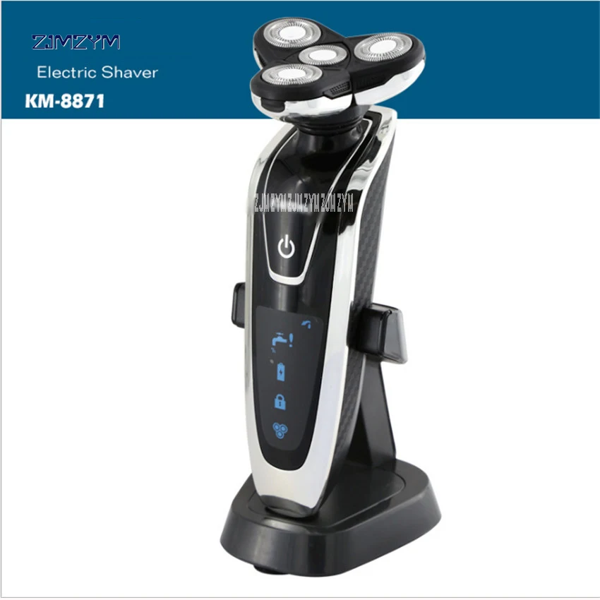 KM-8871 Wet dry 4in1 Electric Shaver Electric razor For Men Rechargeable Beard Shaving Machine waterproof 220V Electric Shavers
KM-8871 Wet dry 4in1 Electric Shaver Electric razor For Men Rechargeable Beard Shaving Machine waterproof 220V Electric Shavers