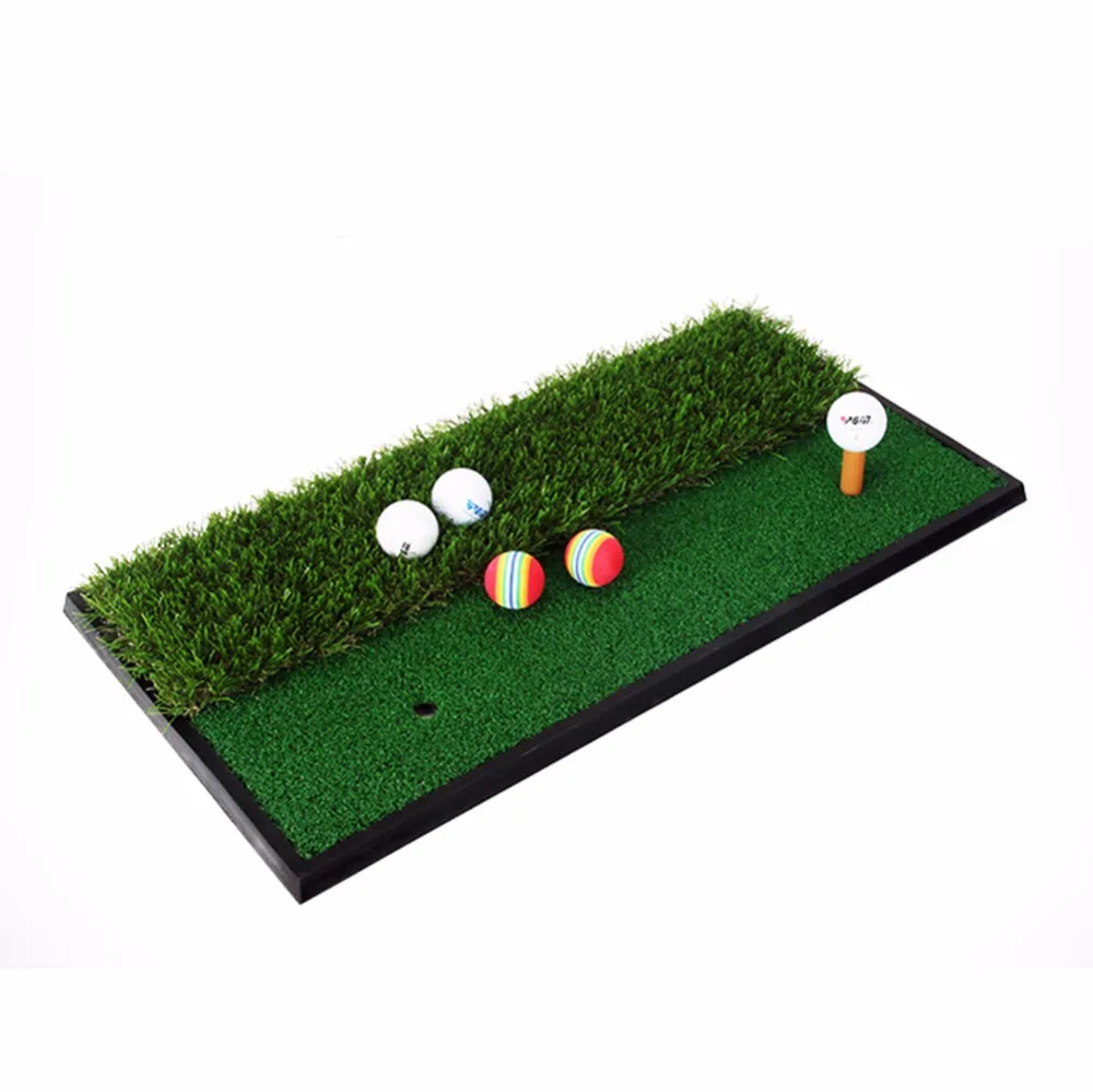 33*63cm Backyard Exercise Golf Mat Training Hitting Mat Pad Green Grass Indoor Practice Mat With Rubber Tee Holder
33*63cm Backyard Exercise Golf Mat Training Hitting Mat Pad Green Grass Indoor Practice Mat With Rubber Tee Holder