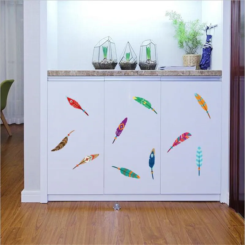 1PCS Color Feather Cartoon Wall Sticker Children's Room Kindergarten Bedroom Living Room Background Decorative Stickers 30*60CM
1PCS Color Feather Cartoon Wall Sticker Children's Room Kindergarten Bedroom Living Room Background Decorative Stickers 30*60CM
