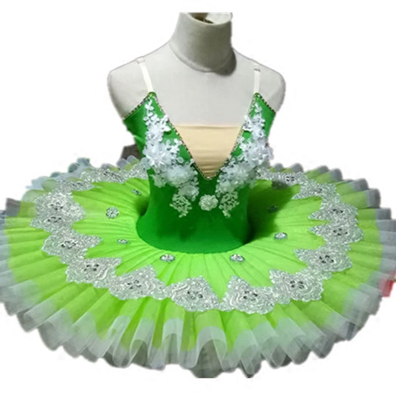 Green Flower Fairy Ballet Tutu Dress ,Beautiful Green Classical Ballerina Dance Skirt Solo La Sylphide
Green Flower Fairy Ballet Tutu Dress ,Beautiful Green Classical Ballerina Dance Skirt Solo La Sylphide