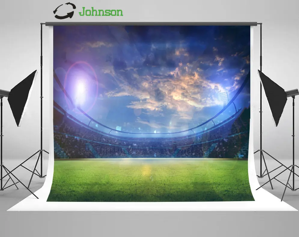 Stadium Lights Flashes Grass photo backdrop polyester or Vinyl cloth High quality Computer print wall background
Stadium Lights Flashes Grass photo backdrop polyester or Vinyl cloth High quality Computer print wall background