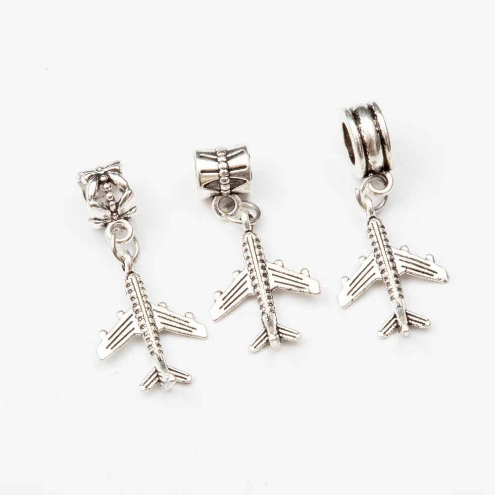 10pcs aircraft European Bead Vintage Silver Charms fit for pandora style Bracelets Necklace DIY Metal Jewelry Making JA600088
10pcs aircraft European Bead Vintage Silver Charms fit for pandora style Bracelets Necklace DIY Metal Jewelry Making JA600088