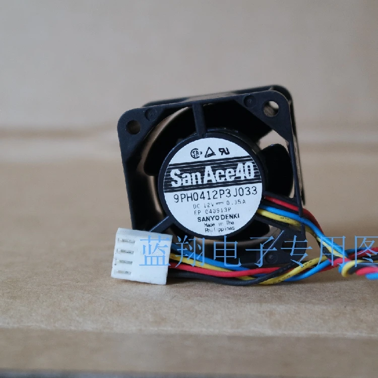 5pcsNEW Sanyo San Ace 40 1U 40 x40x28mm Server fan 9PH0412P3J033 4028 40MM server case Cooling fan 12V 0.35A with 4pin
5pcsNEW Sanyo San Ace 40 1U 40 x40x28mm Server fan 9PH0412P3J033 4028 40MM server case Cooling fan 12V 0.35A with 4pin