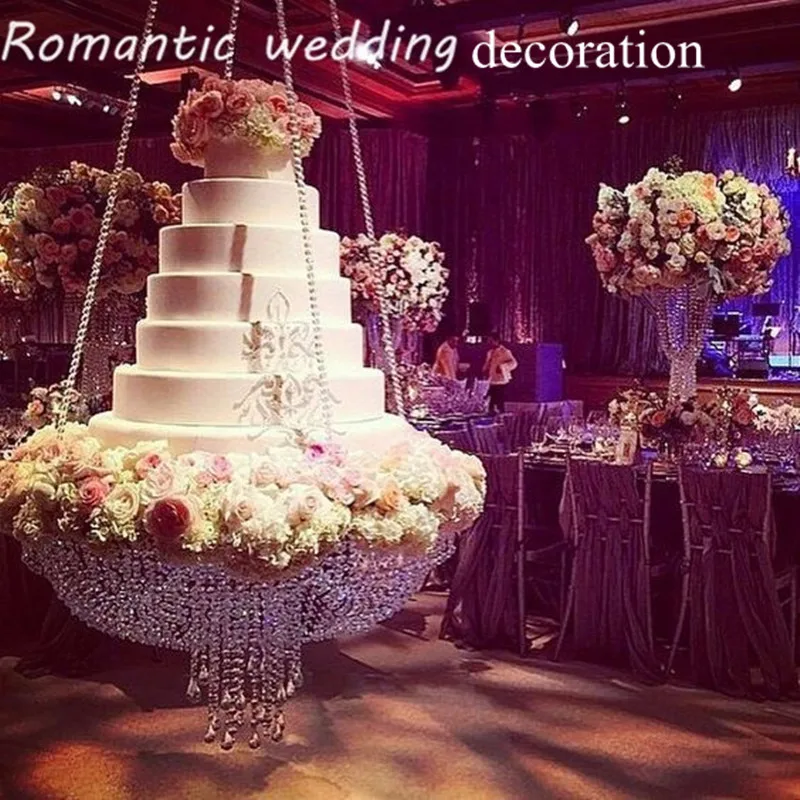 New Arrival Fashion Clear Acrylic Crystal Chandelier Style Drape Suspended Cake Stand Dessert Rack for Wedding Decoration
New Arrival Fashion Clear Acrylic Crystal Chandelier Style Drape Suspended Cake Stand Dessert Rack for Wedding Decoration