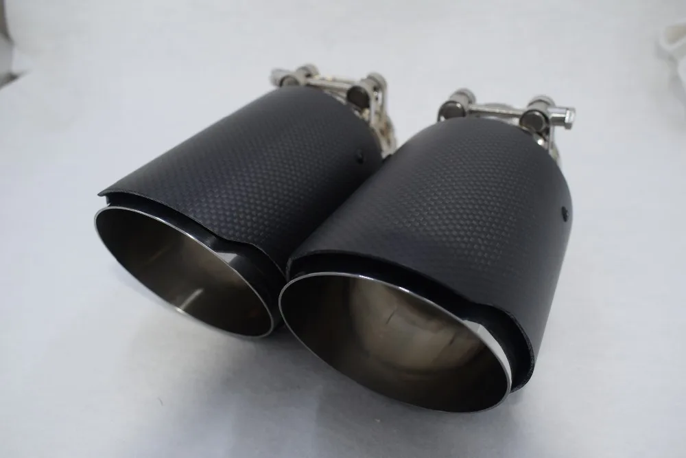Inlet51/54/57/60/63/80mm outlet76/89/101/114mm 304 Stainless Steel carbon fiber exhaust tip exhaust pipe muffler
Inlet51/54/57/60/63/80mm outlet76/89/101/114mm 304 Stainless Steel carbon fiber exhaust tip exhaust pipe muffler