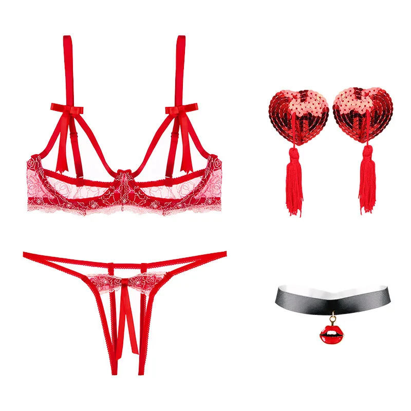Yhotmeng French Bra Brief Sets Ultra Slim Women Underwear Sexy Lace Embroidery Bra Girls Pink Lingerie Set Plus Size Bra Set
Yhotmeng French Bra Brief Sets Ultra Slim Women Underwear Sexy Lace Embroidery Bra Girls Pink Lingerie Set Plus Size Bra Set