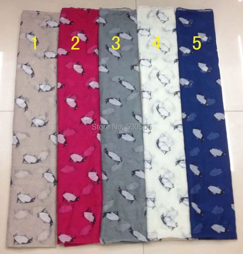 Penguin Print Scarf Wrap Shawl Women's Accessories Scarves 100pcs/lot Free Shipping
Penguin Print Scarf Wrap Shawl Women's Accessories Scarves 100pcs/lot Free Shipping