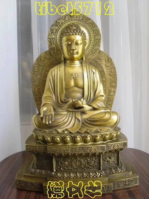 Decorated collectibles Tibetan Buddhist bronze nice medicine buddha statue 30 cm tall wedding copper Decoration real Brass
Decorated collectibles Tibetan Buddhist bronze nice medicine buddha statue 30 cm tall wedding copper Decoration real Brass