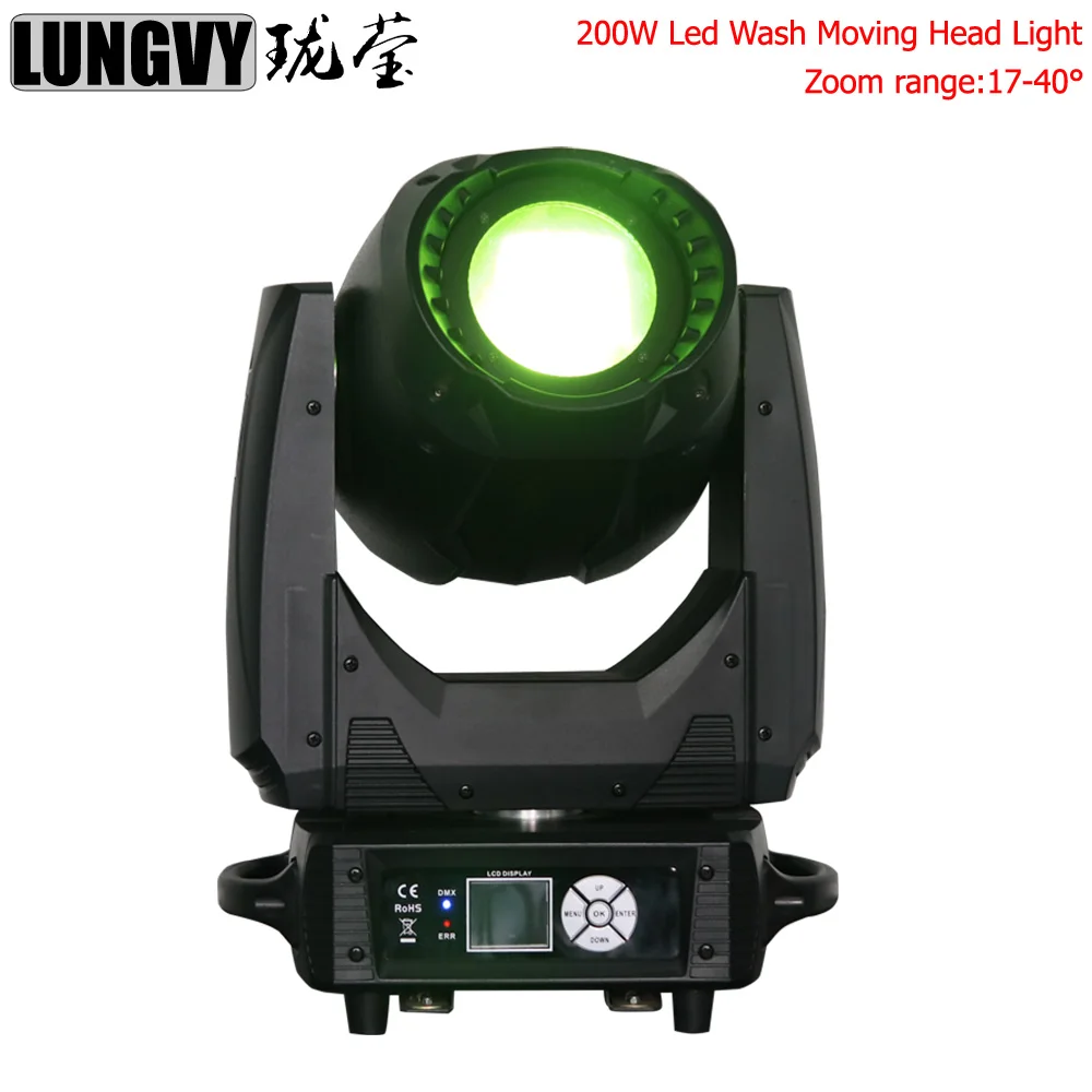 No Tax 200W LED Zoom Moving Head Light Wash CMY Infinite Color Mixture DJ Nightclub Disco Party Stage Lighting
No Tax 200W LED Zoom Moving Head Light Wash CMY Infinite Color Mixture DJ Nightclub Disco Party Stage Lighting