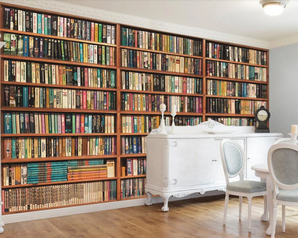 European 3D stereo library books wallpaper mural Papel de parede,living room tv sofa bedroom kitchen wall papers home decor bar
European 3D stereo library books wallpaper mural Papel de parede,living room tv sofa bedroom kitchen wall papers home decor bar