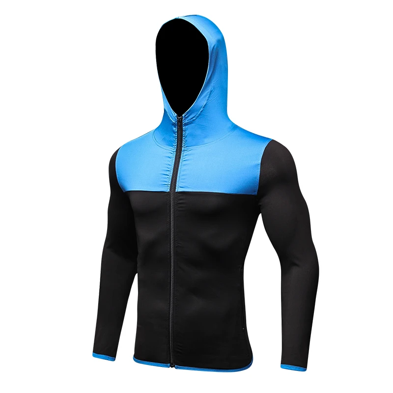 Brand New Full Sleeve Men's Running Hooded Jacket Zipper Quick Dry Sport Shirt Top Gym Clothing Rashgard Black Jacket Men
Brand New Full Sleeve Men's Running Hooded Jacket Zipper Quick Dry Sport Shirt Top Gym Clothing Rashgard Black Jacket Men