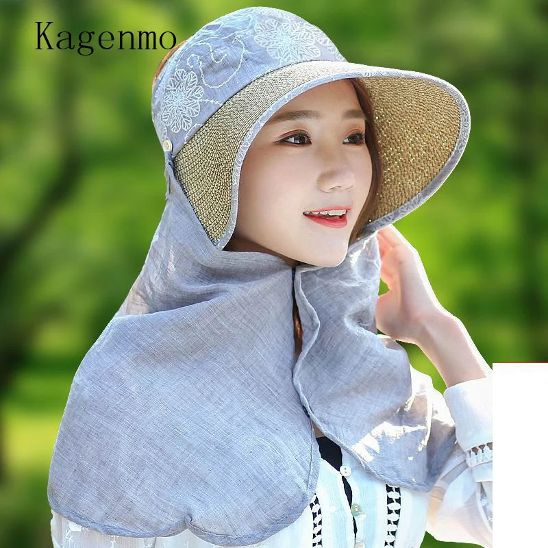 Kagenmo Face Neck full protection women sun hat outdoor sunscreen female cap hat lady fashion casual big brim sunhat
Kagenmo Face Neck full protection women sun hat outdoor sunscreen female cap hat lady fashion casual big brim sunhat