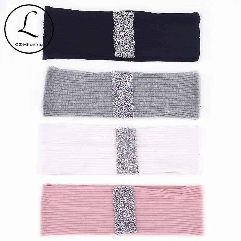 Casual Woman Rhinestones Ribbon Headbands Headwear Thin Cotton Ribbed Hair band Accessories Party Gifts For Ladies Young Girls
Casual Woman Rhinestones Ribbon Headbands Headwear Thin Cotton Ribbed Hair band Accessories Party Gifts For Ladies Young Girls