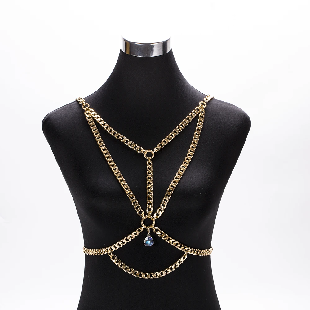 MEILIYISHI Beach Backless Body Chain Club Women Body Chain Jewelry Chain Harness Sexy Body Accessories Alloy Jewelry
MEILIYISHI Beach Backless Body Chain Club Women Body Chain Jewelry Chain Harness Sexy Body Accessories Alloy Jewelry
