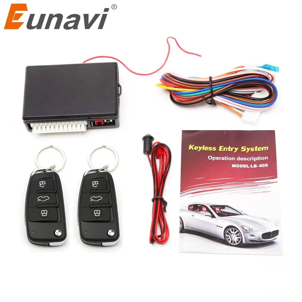 Eunavi Universal Car Auto Keyless Entry System Button Start Stop LED Keychain Central Kit Door Lock with Remote Control
Eunavi Universal Car Auto Keyless Entry System Button Start Stop LED Keychain Central Kit Door Lock with Remote Control