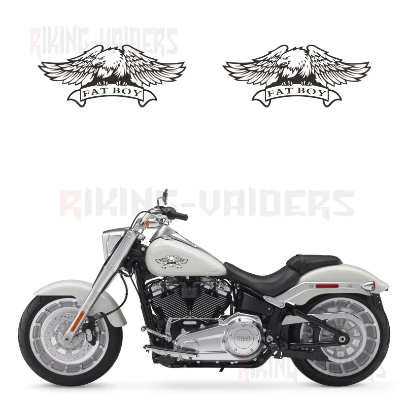 Custom Eagle Logo Stickers Fuel Tank Decals Vinyl Sticker For Harley Softail Fat Boy
Custom Eagle Logo Stickers Fuel Tank Decals Vinyl Sticker For Harley Softail Fat Boy