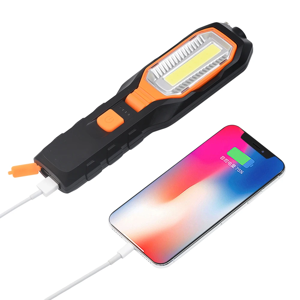Anjoet COB светодиодный рабочий светильник USB Перезаряжаемые Рабочая гибкий магнитный инспекционная лампа фонарь вспышка светильник аварийный светильник 4 режима
Anjoet COB светодиодный рабочий светильник USB Перезаряжаемые Рабочая гибкий магнитный инспекционная лампа фонарь вспышка светильник аварийный светильник 4 режима