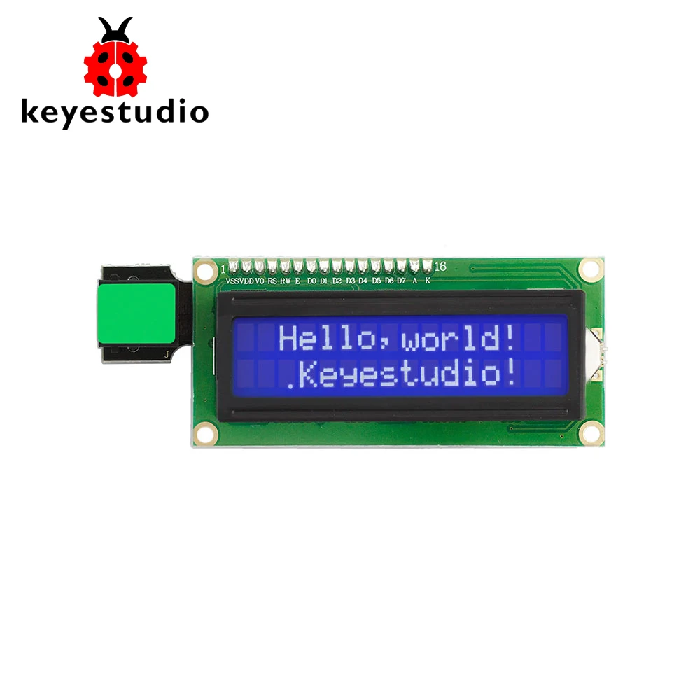 New!Keyestudio EASY plug IIC I2C 1602 LCD Display Module for Arduino STEAM Projects
New!Keyestudio EASY plug IIC I2C 1602 LCD Display Module for Arduino STEAM Projects