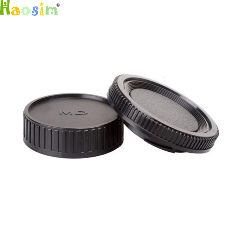 50Pair/lot Camera Lens Body Cover + Rear Lens Cap Hood Protector for Minolta MD MC SLR Camera and Lens
50Pair/lot Camera Lens Body Cover + Rear Lens Cap Hood Protector for Minolta MD MC SLR Camera and Lens