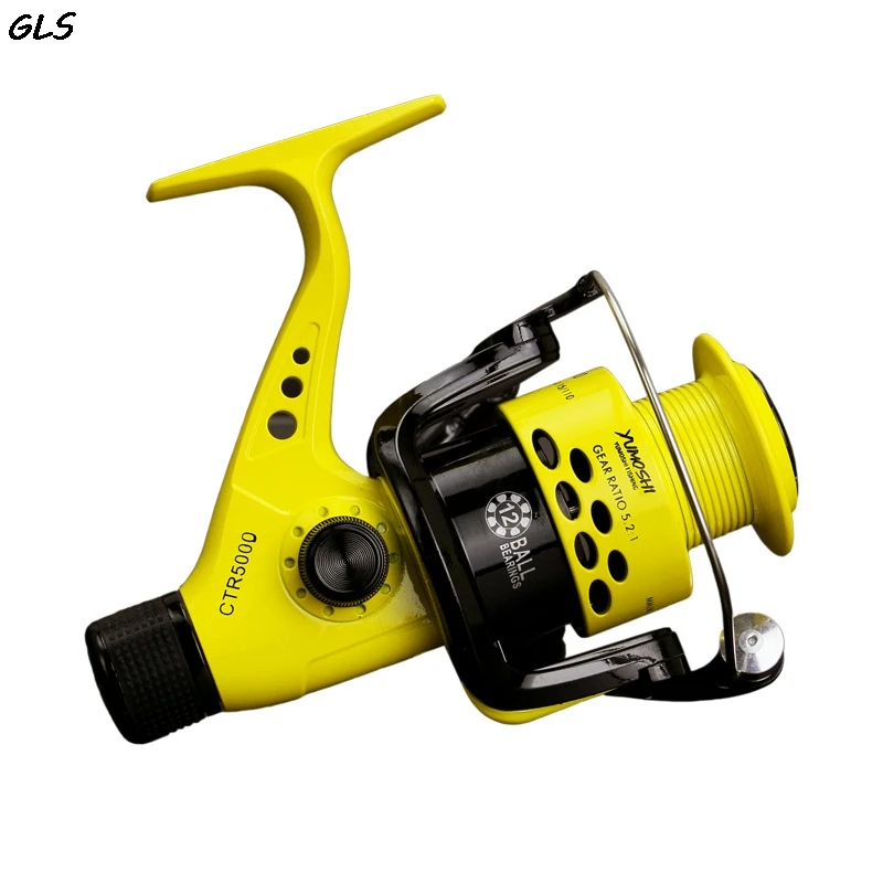 12BB Fishing Reel CTR2000-7000 5.5:1 Foldable Arm Rocker Fish wheel with rear drag
12BB Fishing Reel CTR2000-7000 5.5:1 Foldable Arm Rocker Fish wheel with rear drag