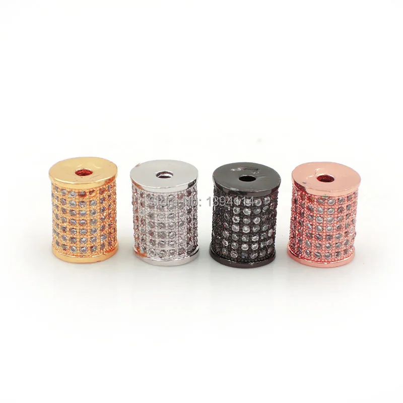 10*8*8mm Micro Pave Clear CZ Cylinder Beads Fit For Making DIY Bracelets Or Necklaces Jewelry
10*8*8mm Micro Pave Clear CZ Cylinder Beads Fit For Making DIY Bracelets Or Necklaces Jewelry