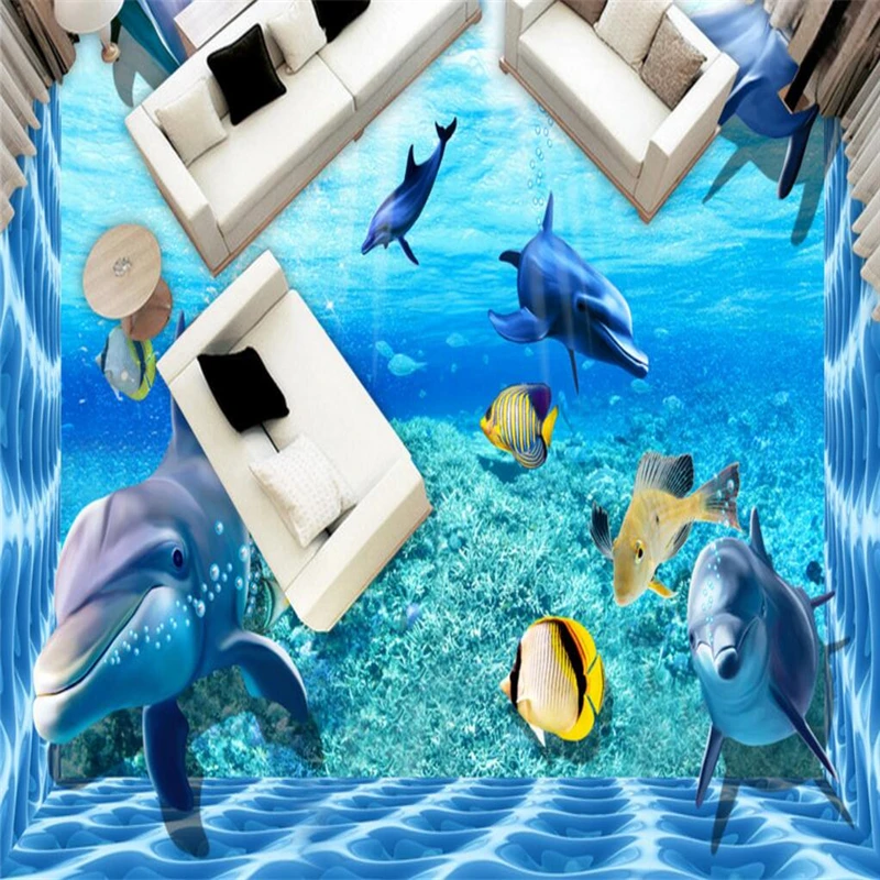 beibehang dolphin papel de parede 3D vinyl flooring bedroom custom wall paper mural photo floor sticker wallpaper for walls 3 d
beibehang dolphin papel de parede 3D vinyl flooring bedroom custom wall paper mural photo floor sticker wallpaper for walls 3 d