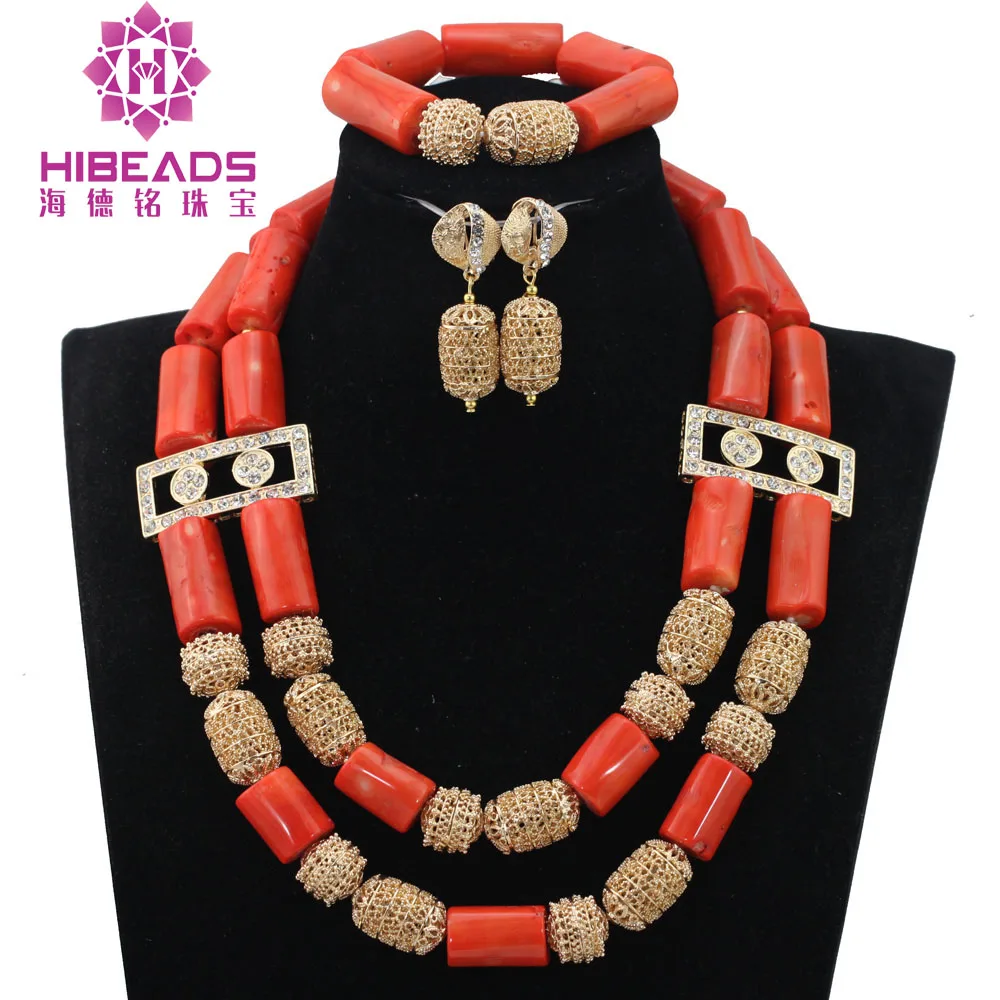 Trendy Dubai Gold Bridal Statement Coral Necklace Set Women Coral Costume Jewelry Set African Party Jewelry Beads ABH471
Trendy Dubai Gold Bridal Statement Coral Necklace Set Women Coral Costume Jewelry Set African Party Jewelry Beads ABH471