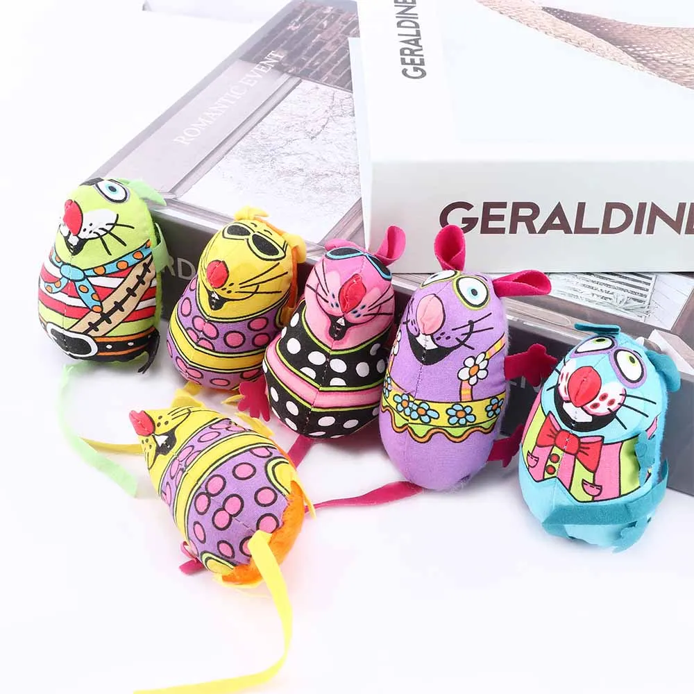 Funny Random Color Fat Cat Mouse Toy Pet Lovely Colorful Sound Squeaker Chew Biting Toys Stuffed with Cat Mint Mice Toy cpdz8a69
Funny Random Color Fat Cat Mouse Toy Pet Lovely Colorful Sound Squeaker Chew Biting Toys Stuffed with Cat Mint Mice Toy cpdz8a69