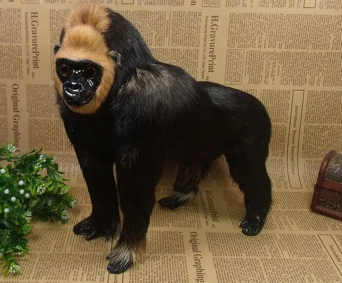 black Orangutan model 29x15x28cm ,polyethylene& real furs handicraft Figurines home decoration gift a2938
black Orangutan model 29x15x28cm ,polyethylene& real furs handicraft Figurines home decoration gift a2938