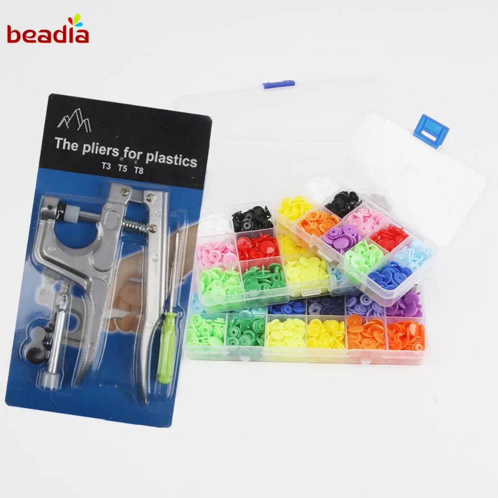 Professional Pliers Metal Tool T5 Resin Snap Buttons 80-240sets Clamps Press Plastic Button Kit
Professional Pliers Metal Tool T5 Resin Snap Buttons 80-240sets Clamps Press Plastic Button Kit