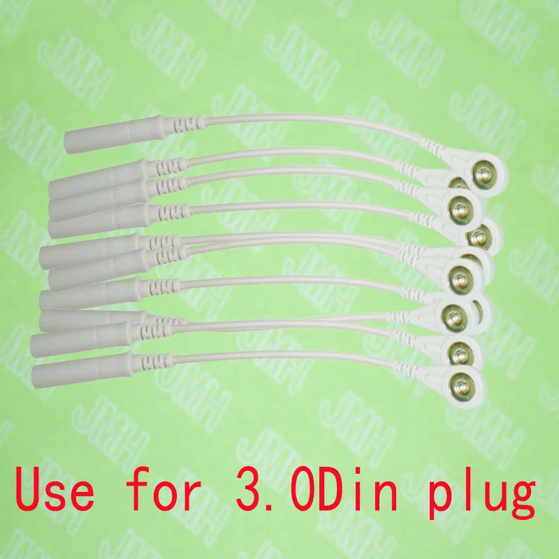 ECG and EKG cable electrodes adapter,use with 3.0 Din shift to snap leadwires,10pcs in set.
ECG and EKG cable electrodes adapter,use with 3.0 Din shift to snap leadwires,10pcs in set.