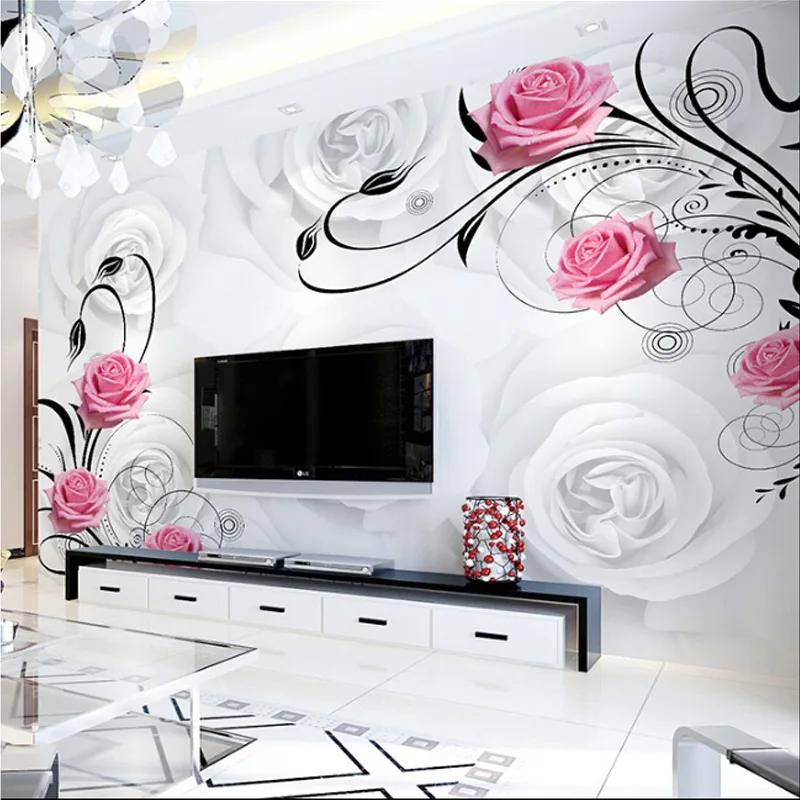 Custom 3D Rose Flowers Photo Wallpaper For Living Room Bedroom Sofa TV Background Wall Decoration Painting Art Mural Wallpaper
Custom 3D Rose Flowers Photo Wallpaper For Living Room Bedroom Sofa TV Background Wall Decoration Painting Art Mural Wallpaper