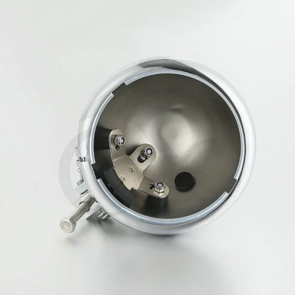 Motorcycle 5.75" Round Headlight Lamp Housing With Mounting For Harley Dyna Fat Bob Street Bob Forty Eight XL1200X 2006-2017
Motorcycle 5.75" Round Headlight Lamp Housing With Mounting For Harley Dyna Fat Bob Street Bob Forty Eight XL1200X 2006-2017