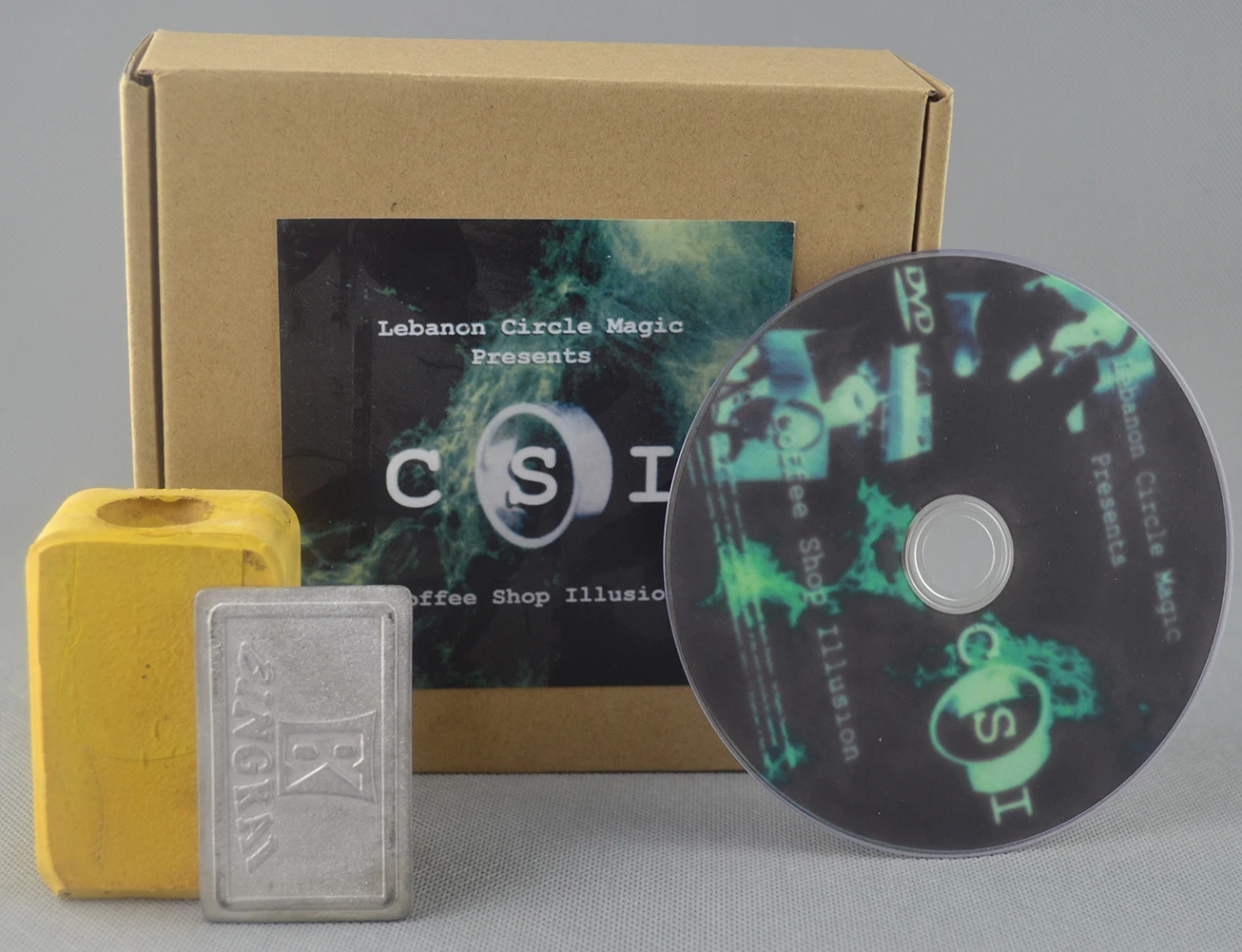 CSI - Coffee Shop Illusion(DVD and Gimmick) Magic Tricks Stage Close Up Magia Appear Disappear Magie Illusion Gimmick Props
CSI - Coffee Shop Illusion(DVD and Gimmick) Magic Tricks Stage Close Up Magia Appear Disappear Magie Illusion Gimmick Props