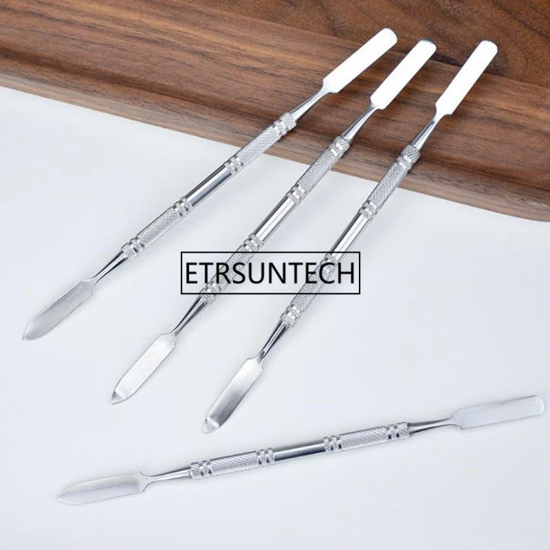 Stainless Steel Spoon Polish Cream Blender Mixing Palette Spatulas Spoon Stick Rod Tone Makeup Cosmetic Nail Art Tool F1746
Stainless Steel Spoon Polish Cream Blender Mixing Palette Spatulas Spoon Stick Rod Tone Makeup Cosmetic Nail Art Tool F1746